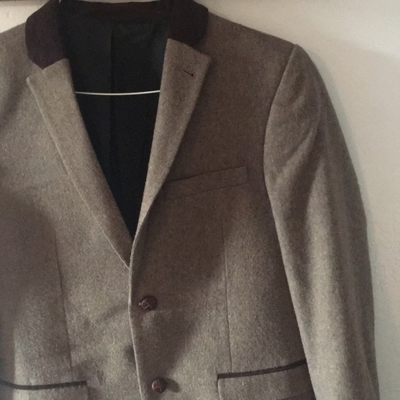 topman tweed jacket